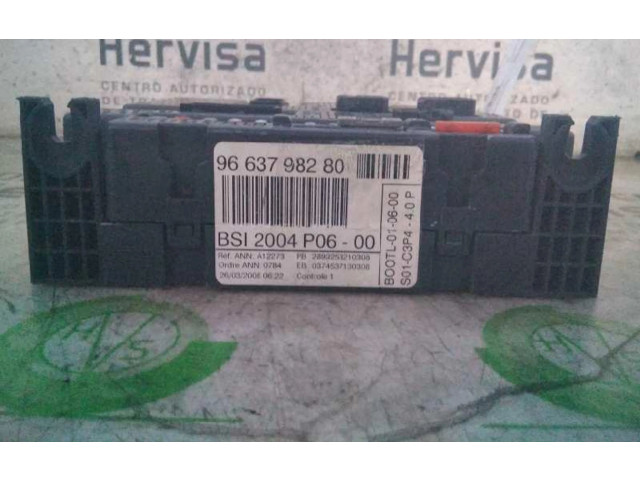   Pojistková skříňka 9663798280, 0090012   Peugeot 207 2006