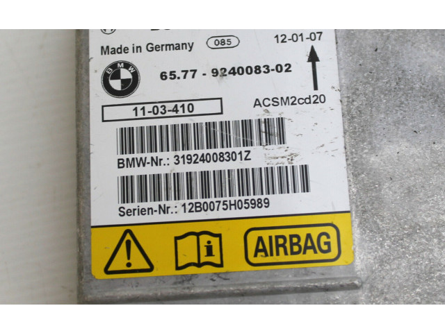 Блок подушек безопасности 31924008301Z, 0285010258   BMW X5 E70