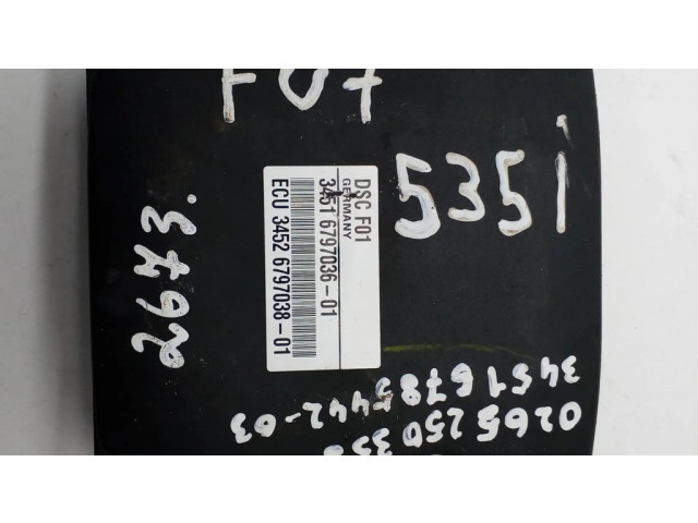 Блок АБС 0265960368, 3451679703601   BMW  5 GT F07  2010-2017 года