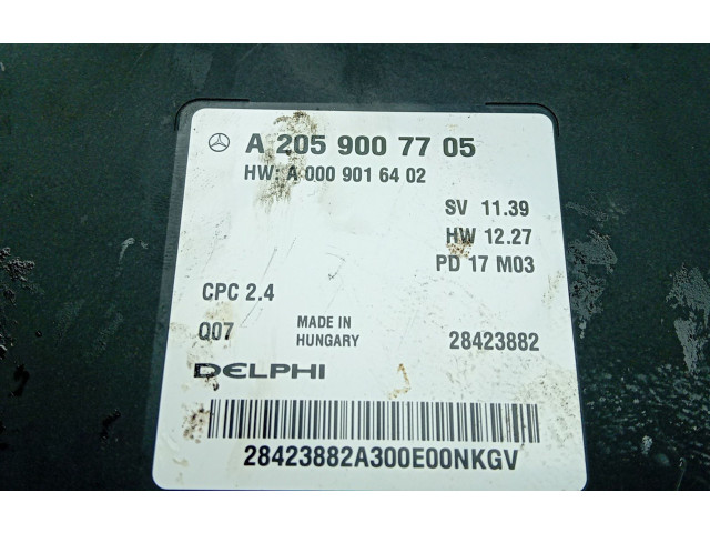 Блок управления коробкой передач A2059007705   Mercedes-Benz C W205