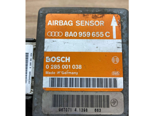 Блок подушек безопасности 8A0959655C, 0285001038   Audi A6 S6 C4 4A