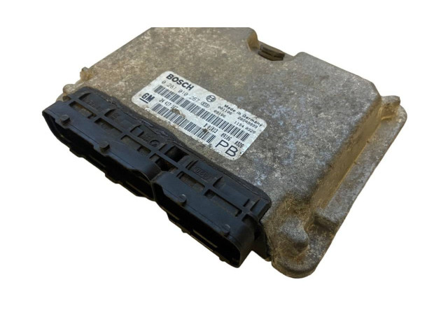 Блок управления двигателя 24417167, 0281010267   Opel Astra G
