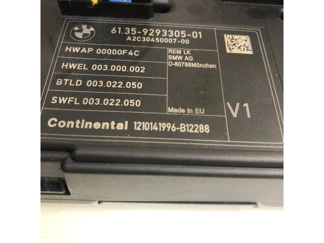 Блок комфорта 9293305, 00000F4C   BMW 3 F30 F35 F31   