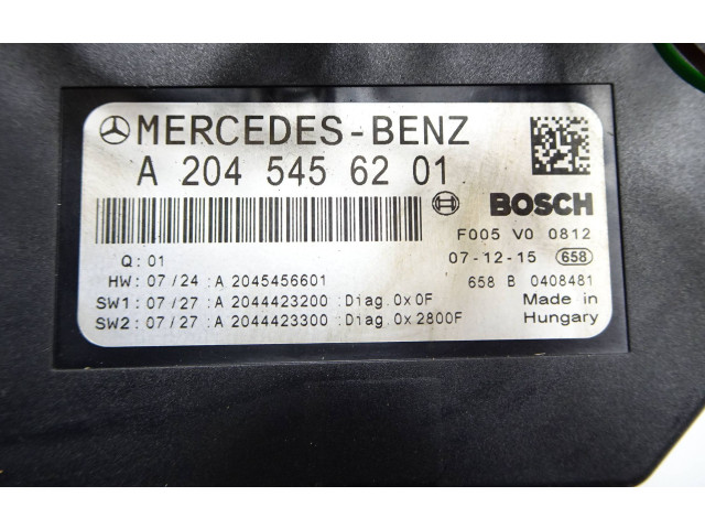   Pojistková skříňka A2045456201, A2045456601   Mercedes-Benz C AMG W204 2007