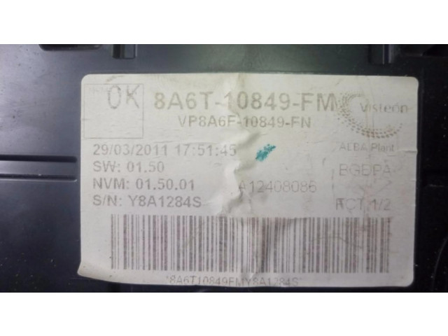 Панель приборов 8A6T10849FM, B245   Ford Fiesta       