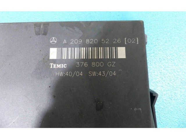Блок комфорта A2098205226, IMPRK868717   Mercedes-Benz R W251   