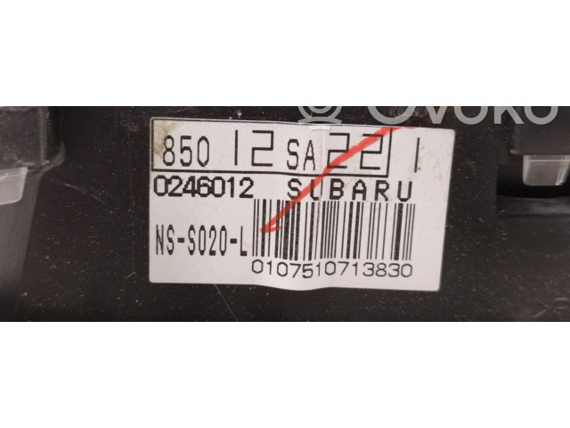 Přístrojová deska  Subaru Forester SG 2006 85012SA221  