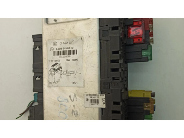 Блок предохранителей A0285458132   Mercedes-Benz S W220    