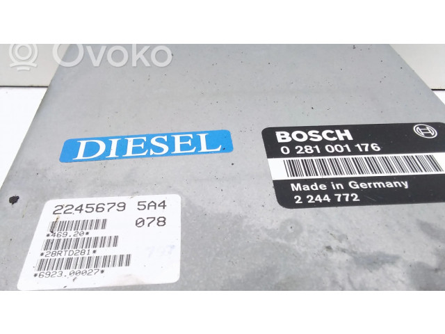 Řídící jednotka 2244772, 0281001176   BMW 5 E34 1990