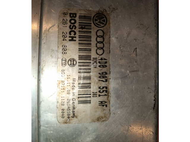 Řídící jednotka 4D0907551AF, 0261204808   Audi A6 S6 C5 4B 1999