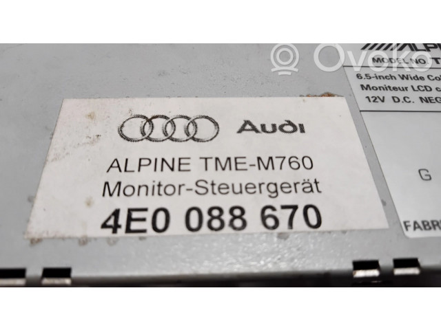 Блок управления 4E0088670, TMEM760   Audi A8 S8 D3 4E