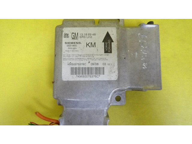 Блок подушек безопасности 13159977, 330518650   Opel Signum