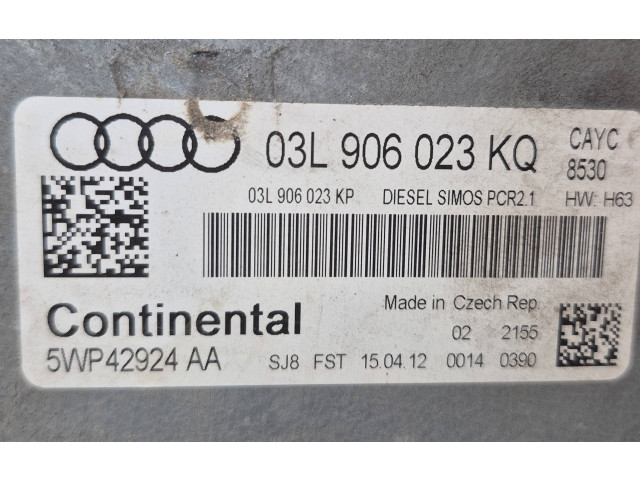 Řídící jednotka 03L906023KQ, 5WP42924AA   Audi A1 2012