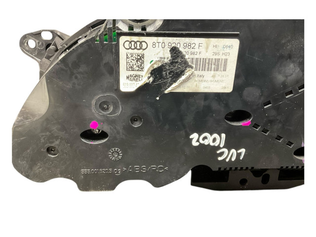 Přístrojová deska  Audi A5 8T 8F 2011 8T0920982F  