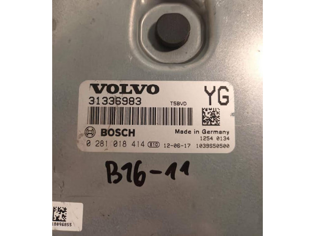 Řídící jednotka 31336983, 0281018414   Volvo XC70 2012