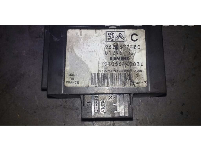 Блок управления двигателя 9629677480   Fiat Scudo