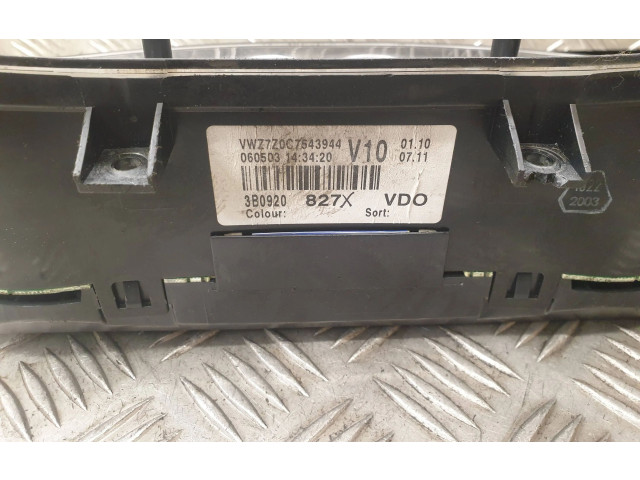Панель приборов 3B0920827   Volkswagen PASSAT B5.5       