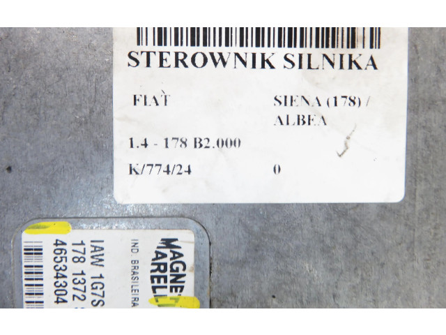 Řídící jednotka 46534304, IAW1G7SP71   Fiat Siena 1998