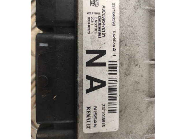 Блок управления двигателя 237104661S, 237104661S   Renault Kadjar