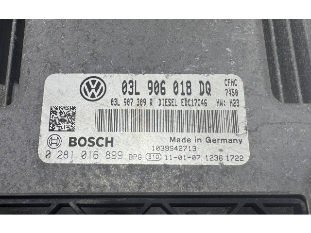 Блок управления двигателя 03L906018DQ   Volkswagen Touran II