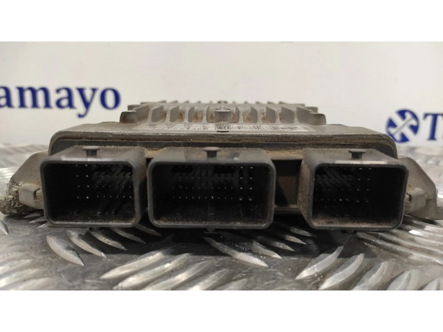 Блок управления двигателя 5WS40068BT, 9648624280   Citroen C3