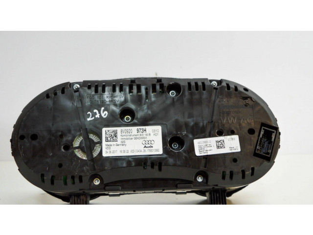 Панель приборов 8V0920973H   Audi A3 S3 8V       