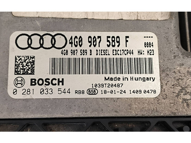 Řídící jednotka 4G0907589F   Audi A6 S6 C7 4G 2018