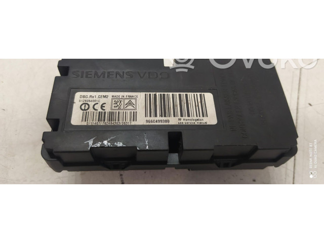 Řídící jednotka 9660499380   Peugeot 207 2006