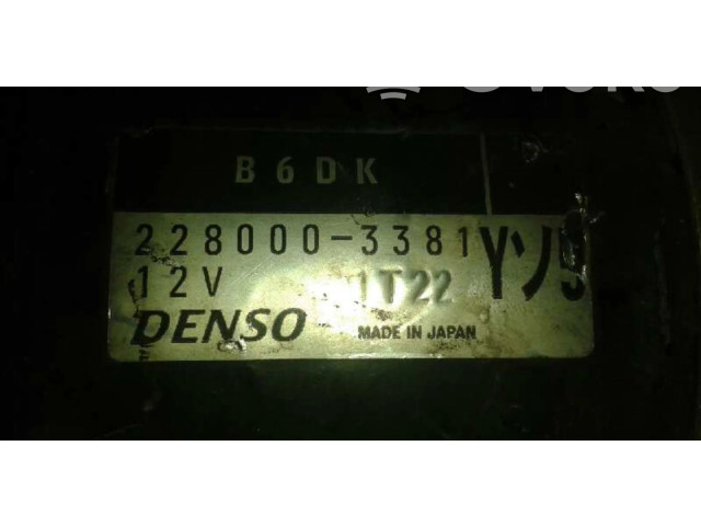 Стартер    B6DK, MOTORARRANQUE   Mazda 323 F