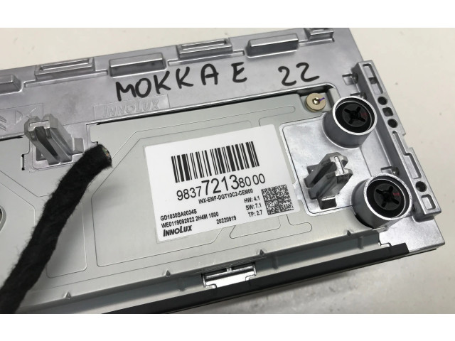 Дисплей    9837721380   Opel Mokka B