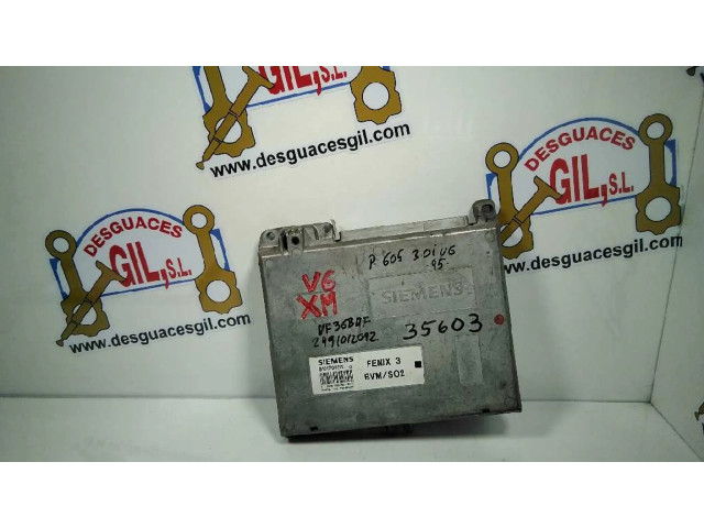 Блок управления двигателя S101700111D, 35603   Citroen XM