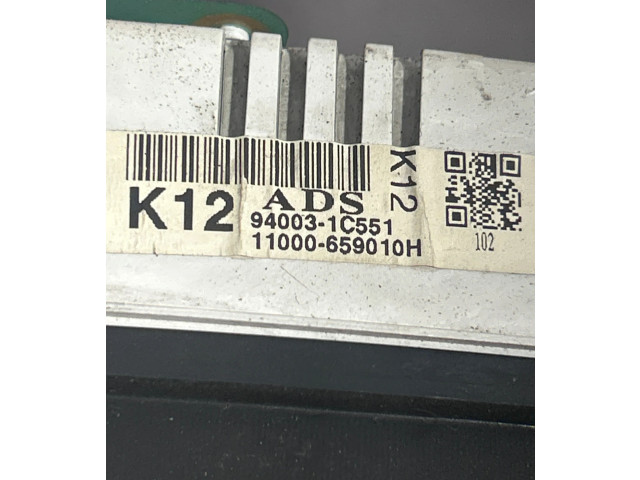 Přístrojová deska  Hyundai Getz 2003 940031C551, 11000659010H  