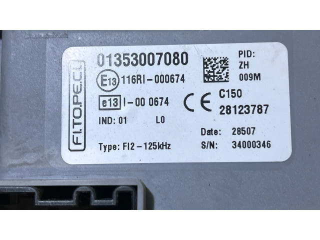   Pojistková skříňka 01353007080, 34000346   Fiat Fiorino 2012