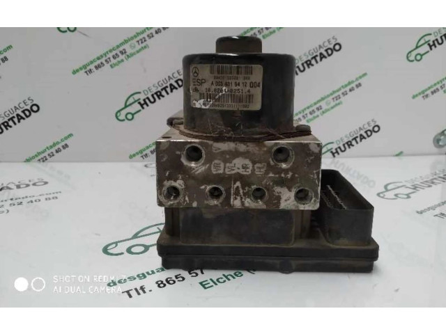 Jednotka ABS A0034319412Q04   Mercedes-Benz C W203 