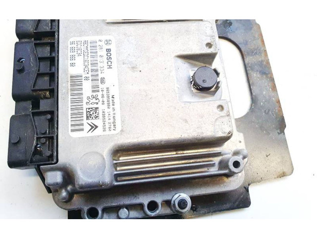 Řídící jednotka 0281013334, 9666986680   Peugeot 3008 I 2010