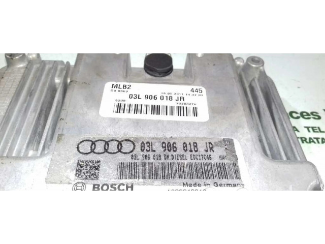 Блок управления двигателем Блок управления 03L906018JR, 0281017392   Audi A4 Allroad