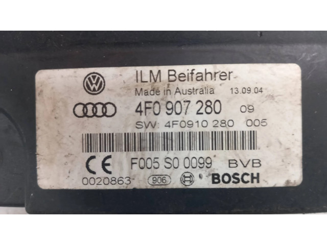 Блок управления 4F0907280, F005S00099   Audi A6 S6 C6 4F