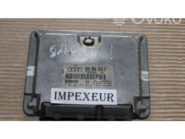 Řídící jednotka 038906018G, 0281001609   Audi A6 S6 C5 4B 1997