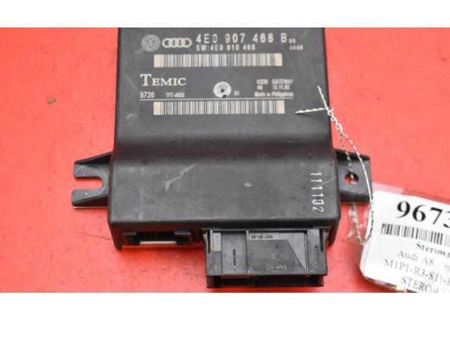 Блок управления двигателем ECU 4E0907468B, 4E0907468B   Audi A8 S8 D3 4E