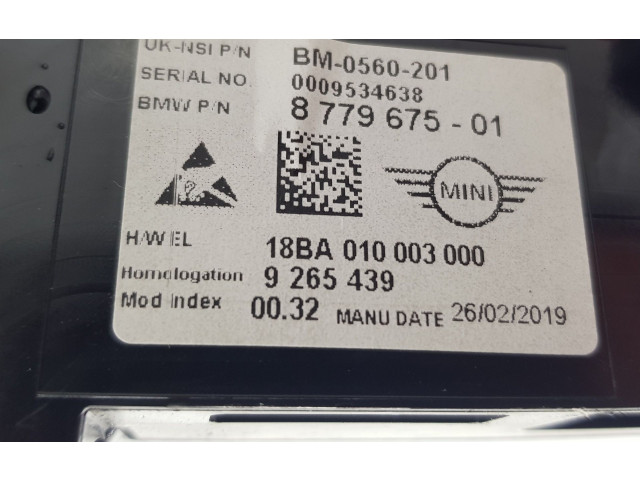 Přístrojová deska  Mini One - Cooper F56 F55 2014 8779675, 5A1C3F8  