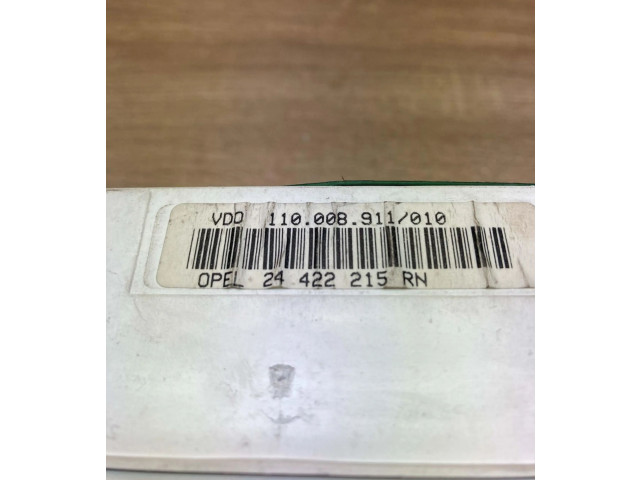Přístrojová deska  Opel Vectra B 1996 24422215RN, 110008911  