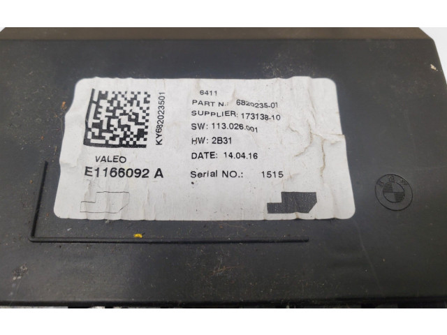 Блок управления климат-контролем 6820235   BMW X1 F48 F49