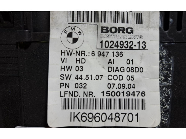 Přístrojová deska  BMW 1 E81 E87  6947136  