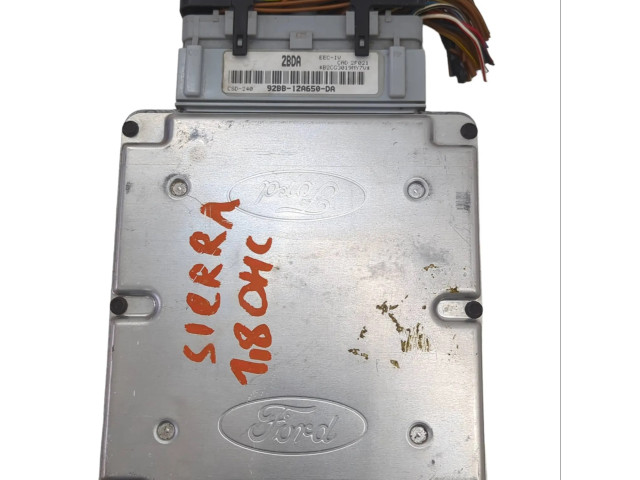 Блок управления двигателя 92BB12A650DA, 2BDA   Ford Sierra