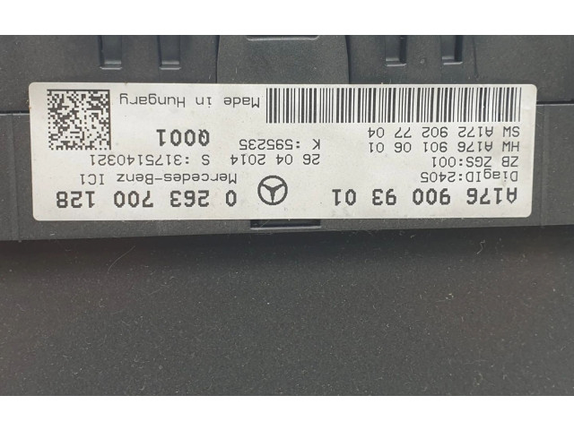 Přístrojová deska  Mercedes-Benz A W176 2014 A1769009301, A1769009301  