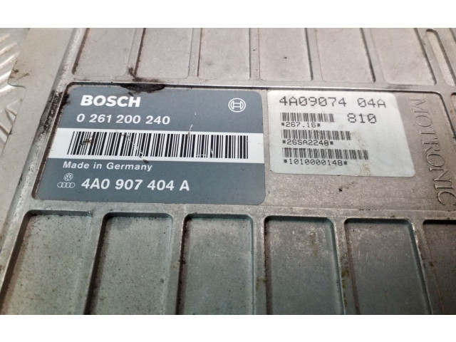 Řídící jednotka 0261200240, 4A0907404A   Audi 100 S4 C4 1993