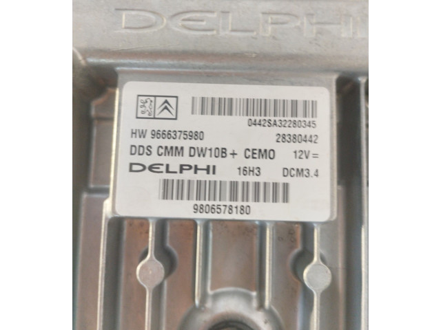Řídící jednotka 1609863380   Peugeot 508 2013