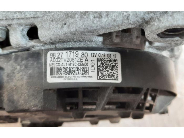 Генератор 9827171980   Citroen C3 Aircross      