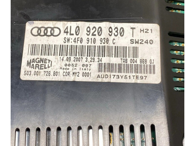 Панель приборов 4L0920930T   Audi Q7 4L       