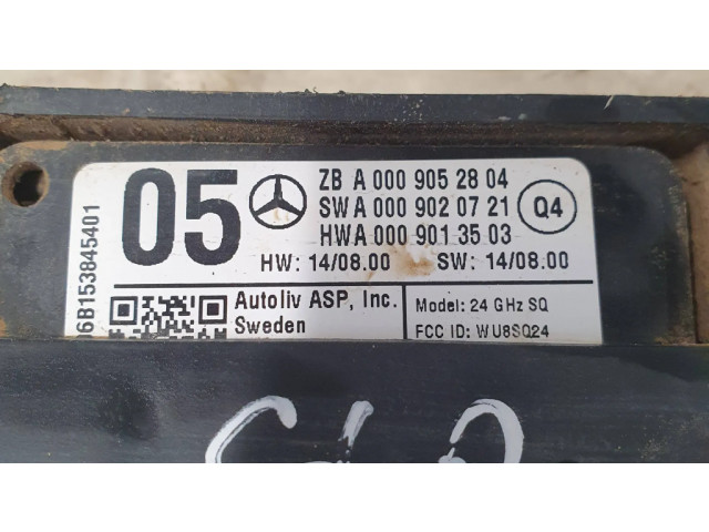 Радар круиз контроля     A0009052804, A0009020721  Mercedes-Benz CLA C117 X117 W117